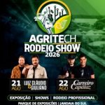 Agritech Rodeio Show Jandaia 2026: evento amplia programação e une tecnologia, agronegócio, cultura e grandes shows