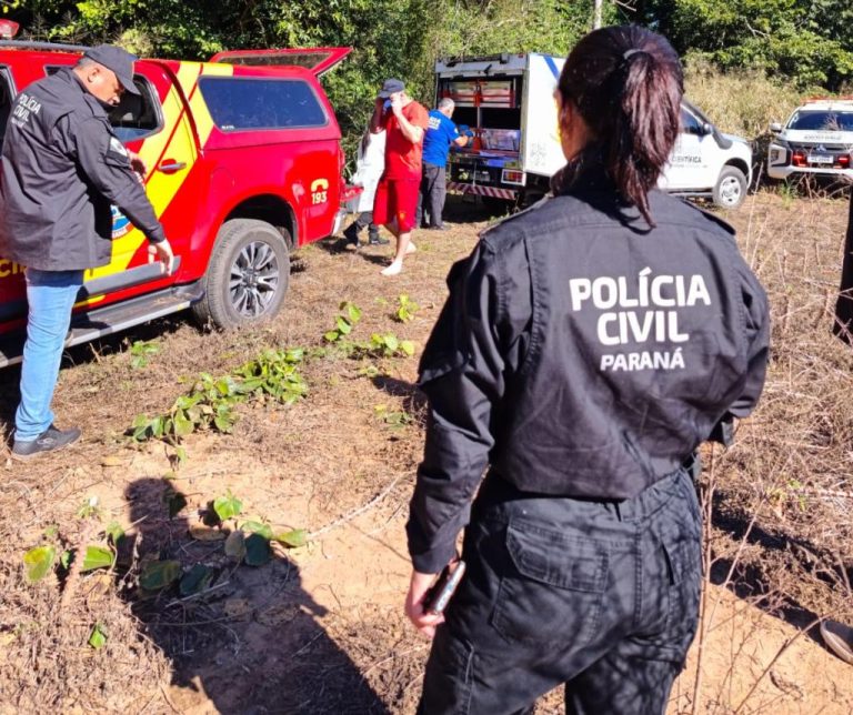 Corpo é encontrado na região de Porto Tigre; Polícia aguarda exames para identificação da vítima