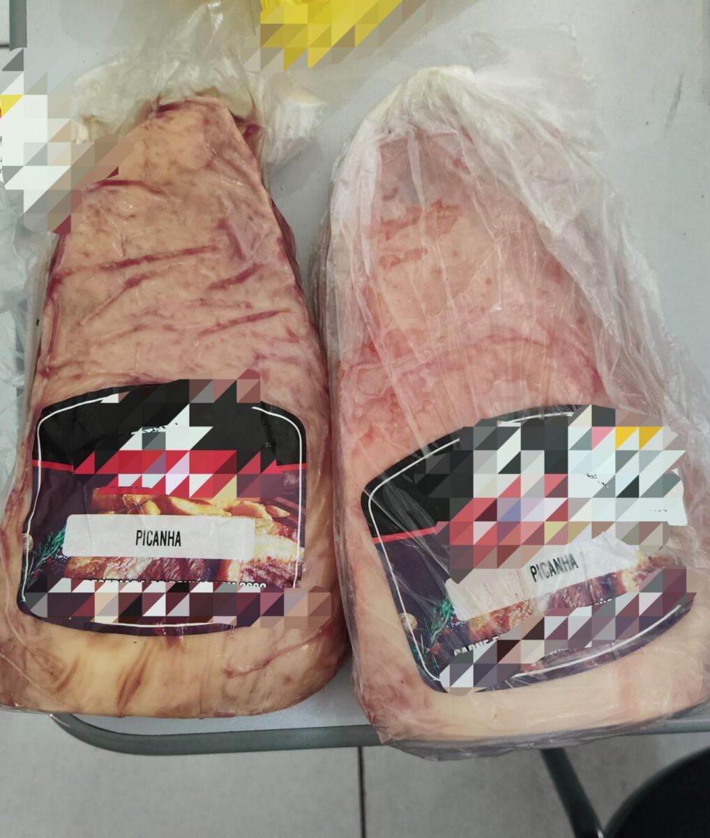 Homem é preso tentando furtar duas peças de picanha em supermercado de Maringá