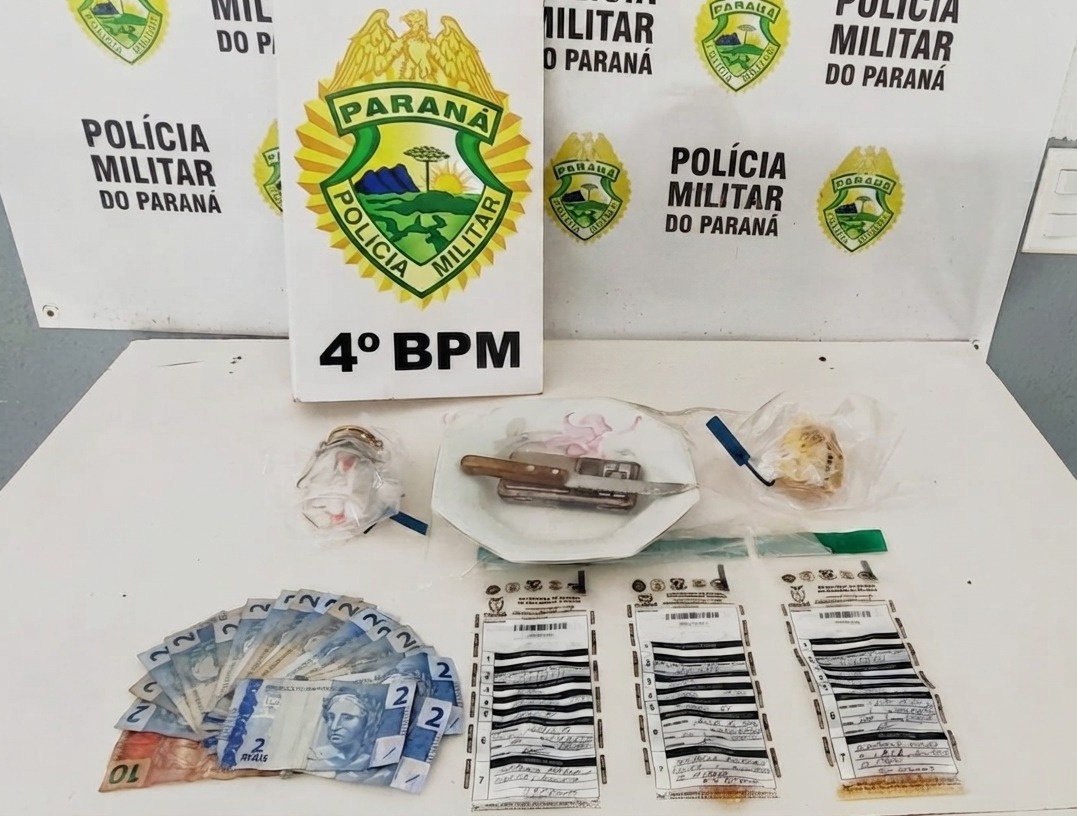 Polícia Militar prende traficante em operação dentro de ferro-velho em Maringá